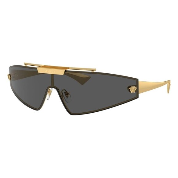 New VERSACE Gold Shield VE2265 100287 Sunglasses Women - Picture 1 of 6